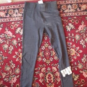 Puma Kids Charcoal Leggings Sz M (8-10)